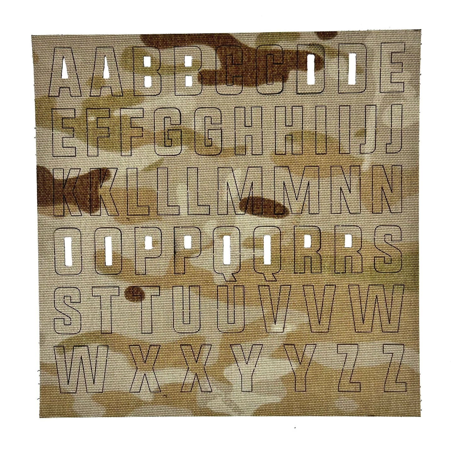 Alphabet Patch Pack