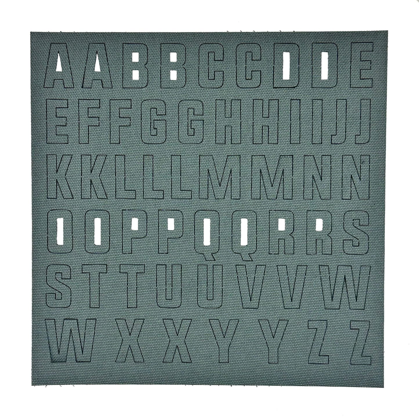 Alphabet Patch Pack