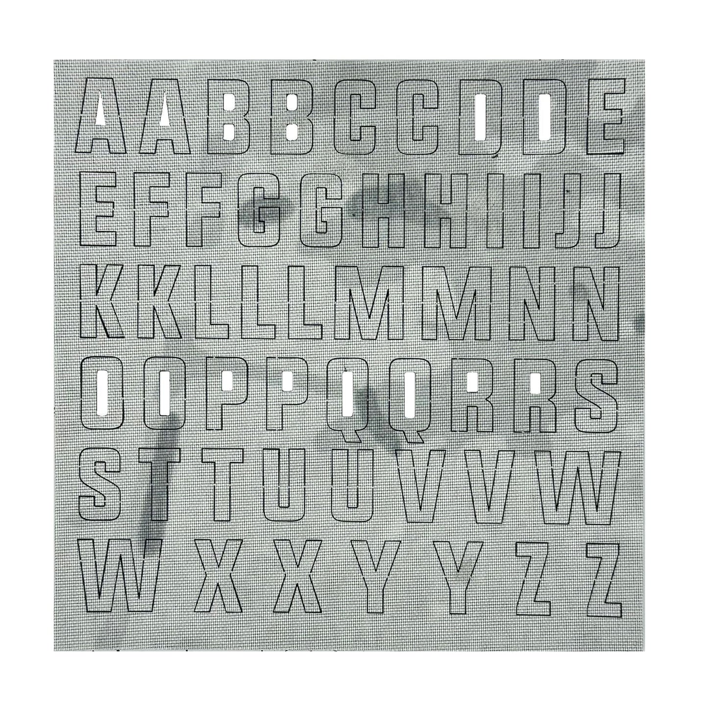 Alphabet Patch Pack