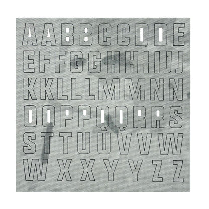 Alphabet Patch Pack