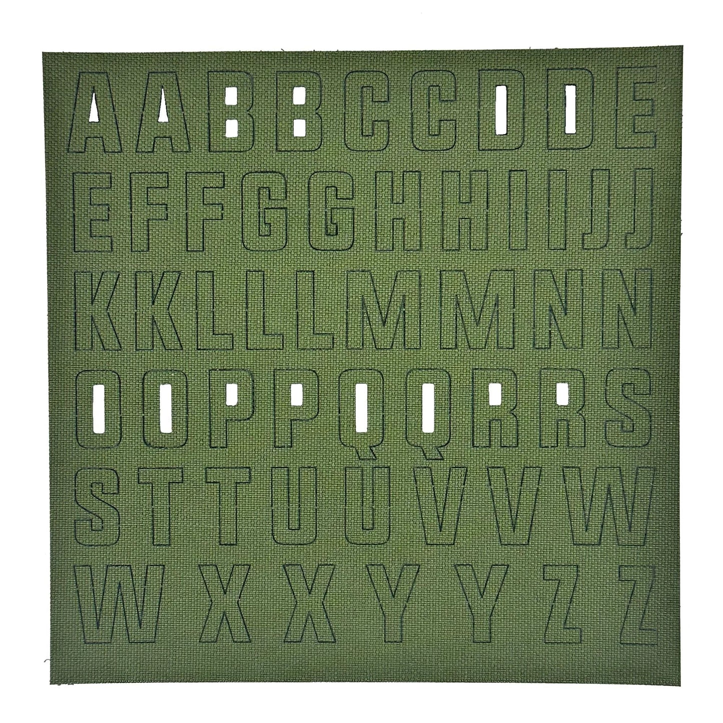 Alphabet Patch Pack