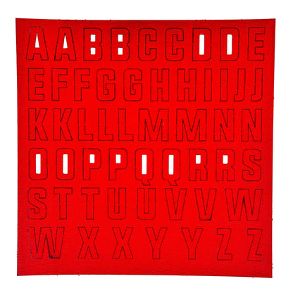 Alphabet Patch Pack
