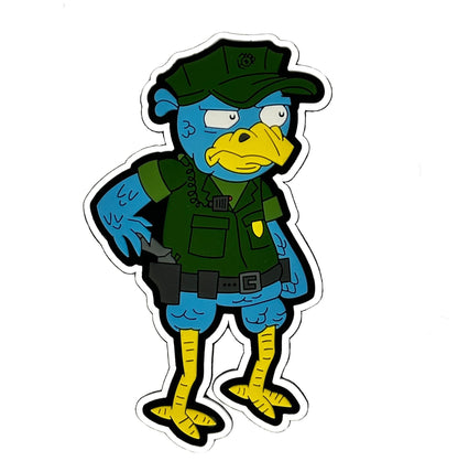 Sketch's World © Military Police Blue Falcon